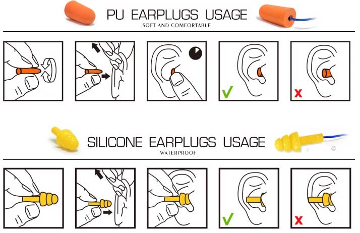 How To Use Ear Plugs