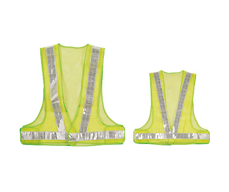 Reflective Mesh Design Security Vests