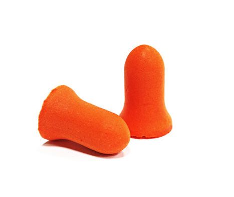 Disposable Orange Foam Earplugs