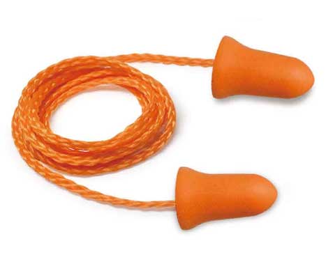 Orange Disposable Ear Plugs (80-Pack)